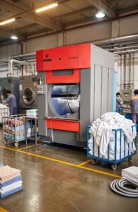 Peak Season Swamped with Linen Orders? Boost Capacity with High-Speed Industrial Dryers!