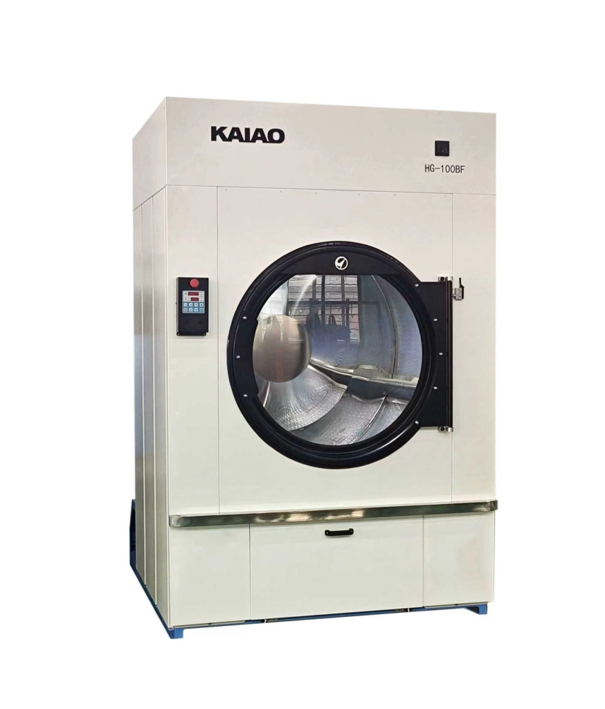 HG-100BF fully enclosed industrial tumble dryer by Shanghai Kaiao